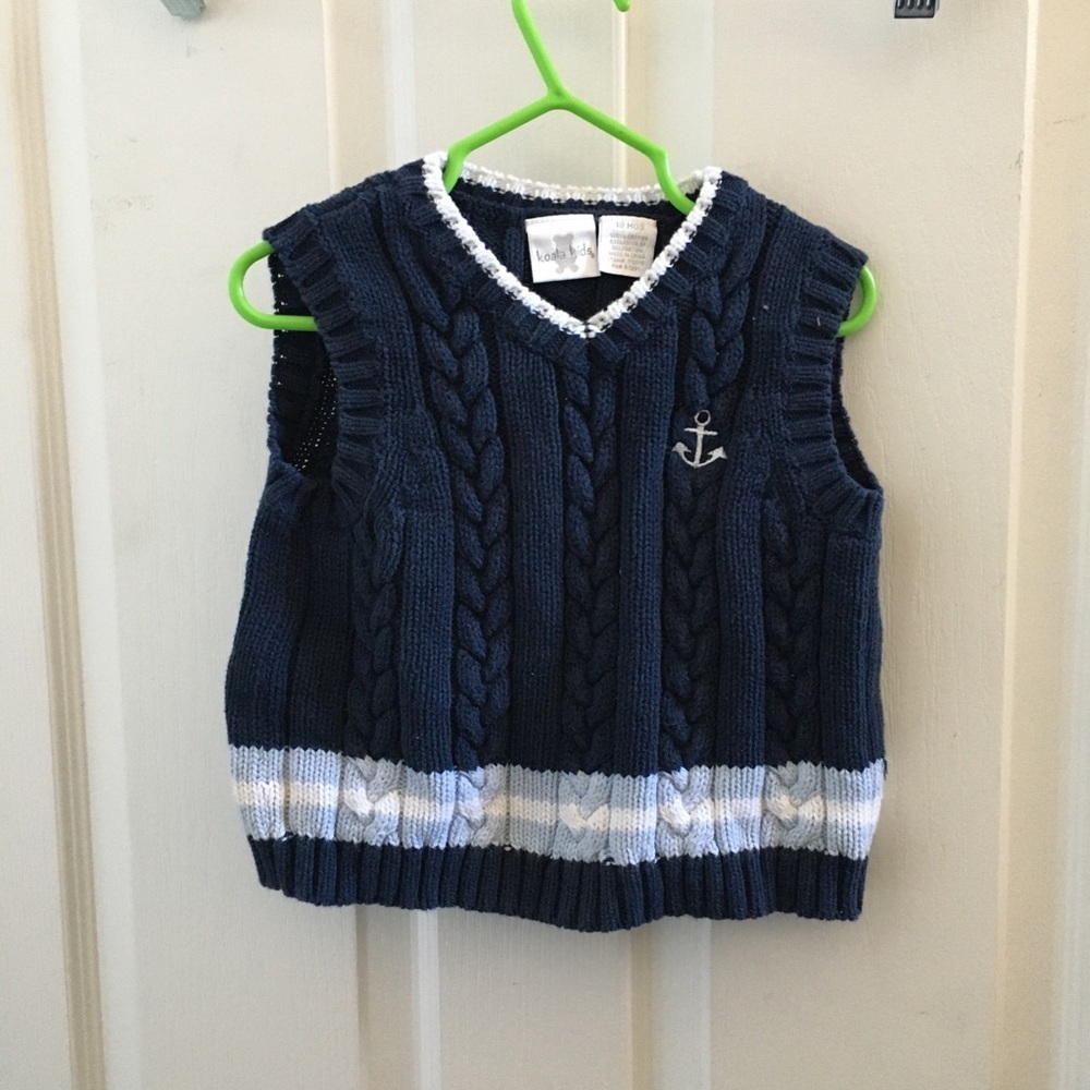 FINAL MARKDOWN Koala kids sweater vest 18 months